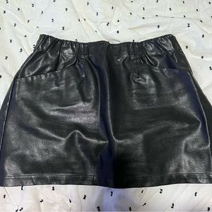 wild fable “leather” skirt